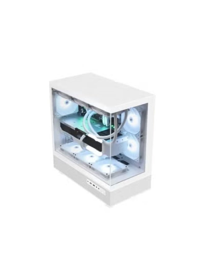 حاسوب ألعاب سائل ARCTIC: AMD Ryzen 5 | RTX 5060TI 8GB | 16GB RAM | 1TB NVME/SATA SSD | Windows 11 | جاهز للإنترنت WIFI 6 - Image 2